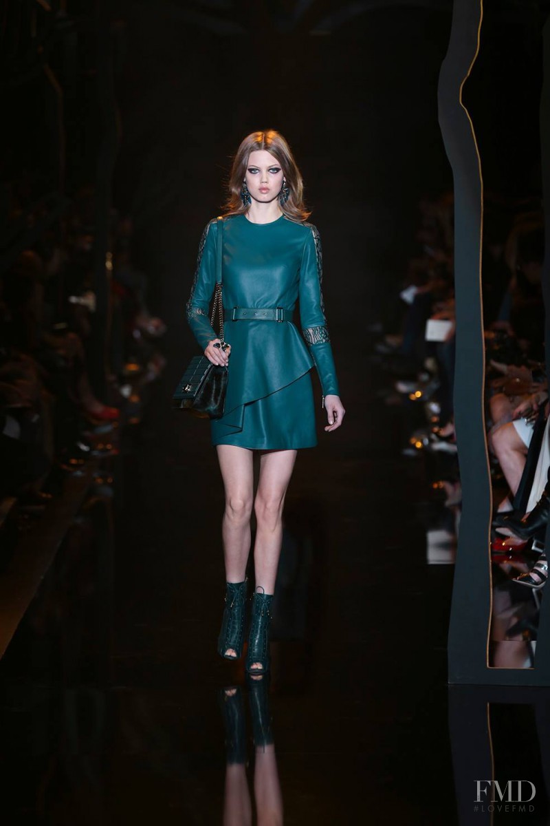 Lindsey Wixson featured in  the Elie Saab fashion show for Autumn/Winter 2015