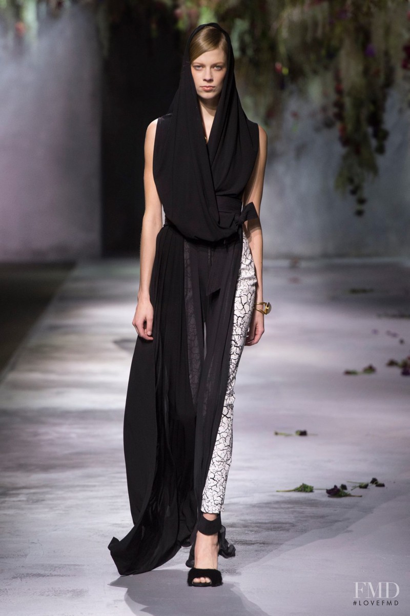 Lexi Boling featured in  the Vionnet fashion show for Autumn/Winter 2015
