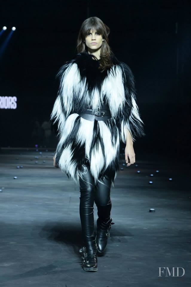 Antonina Petkovic featured in  the Philipp Plein fashion show for Autumn/Winter 2015
