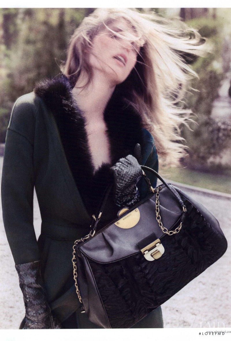 Malgosia Bela featured in  the Nina Ricci advertisement for Autumn/Winter 2011