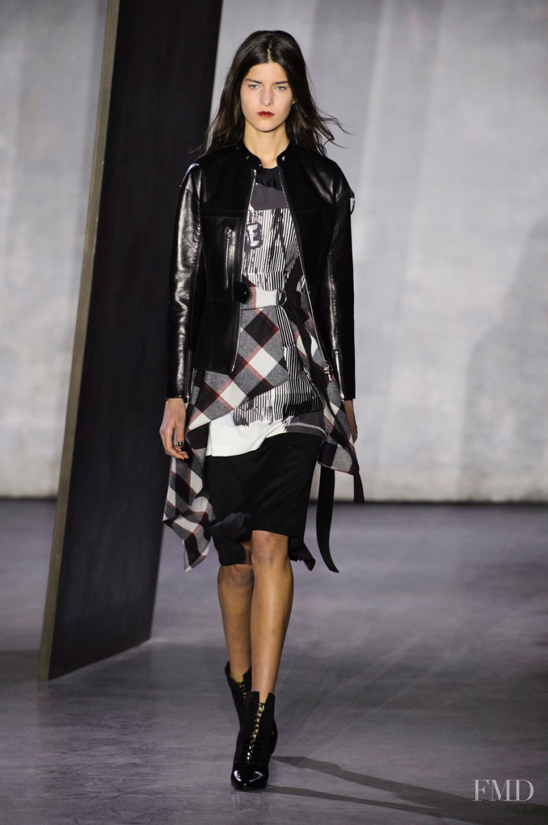 Astrid Holler featured in  the 3.1 Phillip Lim fashion show for Autumn/Winter 2015