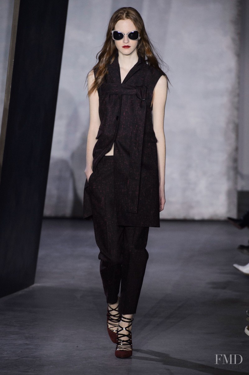 Magdalena Jasek featured in  the 3.1 Phillip Lim fashion show for Autumn/Winter 2015