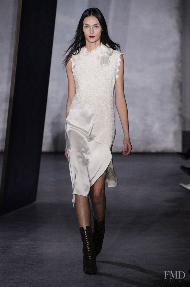 Deimante Misiunaite featured in  the 3.1 Phillip Lim fashion show for Autumn/Winter 2015