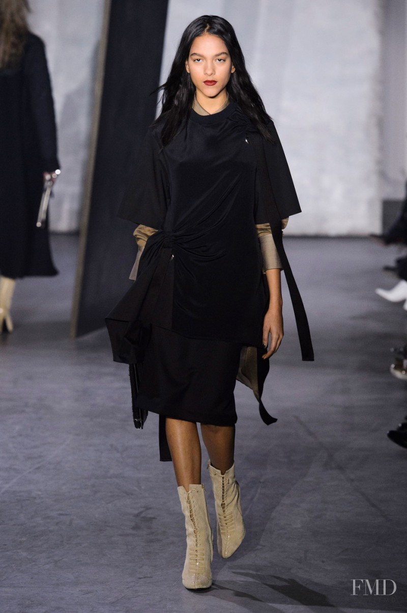 Joline Braun featured in  the 3.1 Phillip Lim fashion show for Autumn/Winter 2015