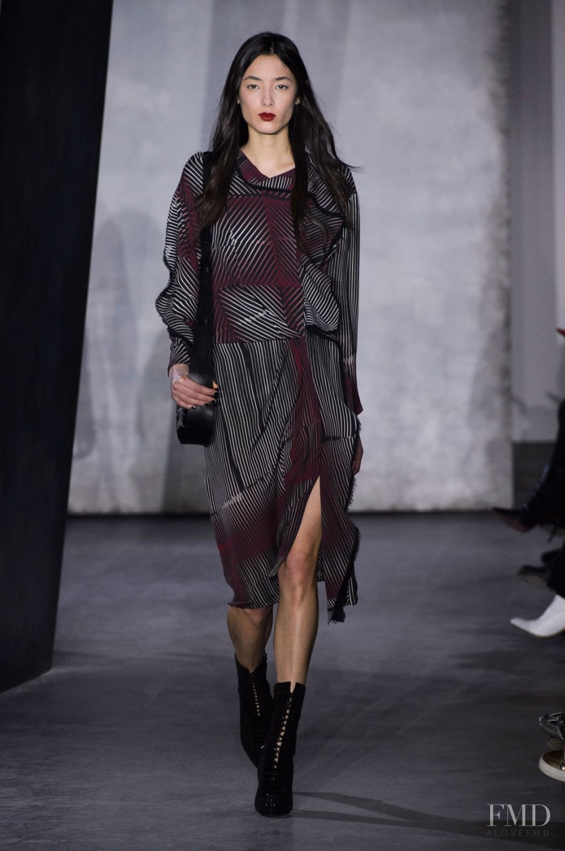 Tiana Tolstoi featured in  the 3.1 Phillip Lim fashion show for Autumn/Winter 2015