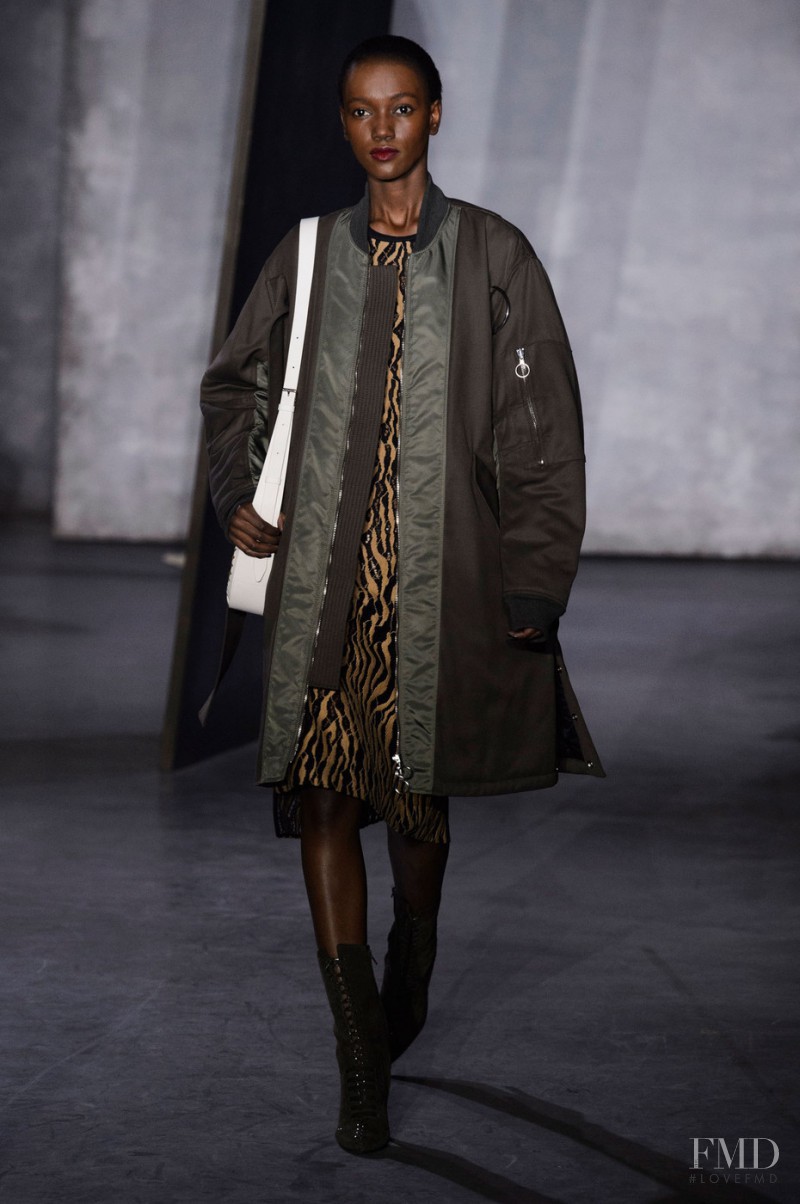Herieth Paul featured in  the 3.1 Phillip Lim fashion show for Autumn/Winter 2015