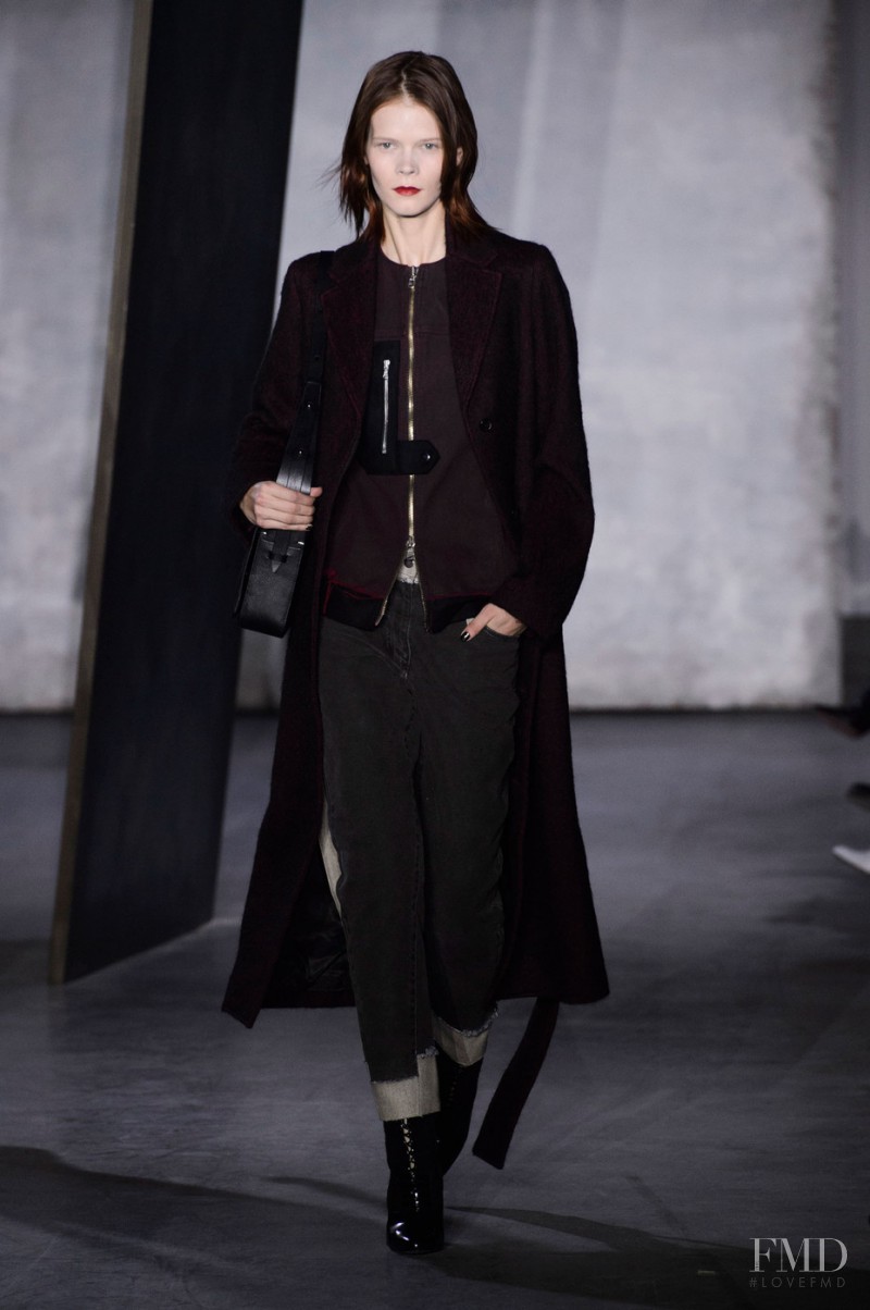 Irina Kravchenko featured in  the 3.1 Phillip Lim fashion show for Autumn/Winter 2015