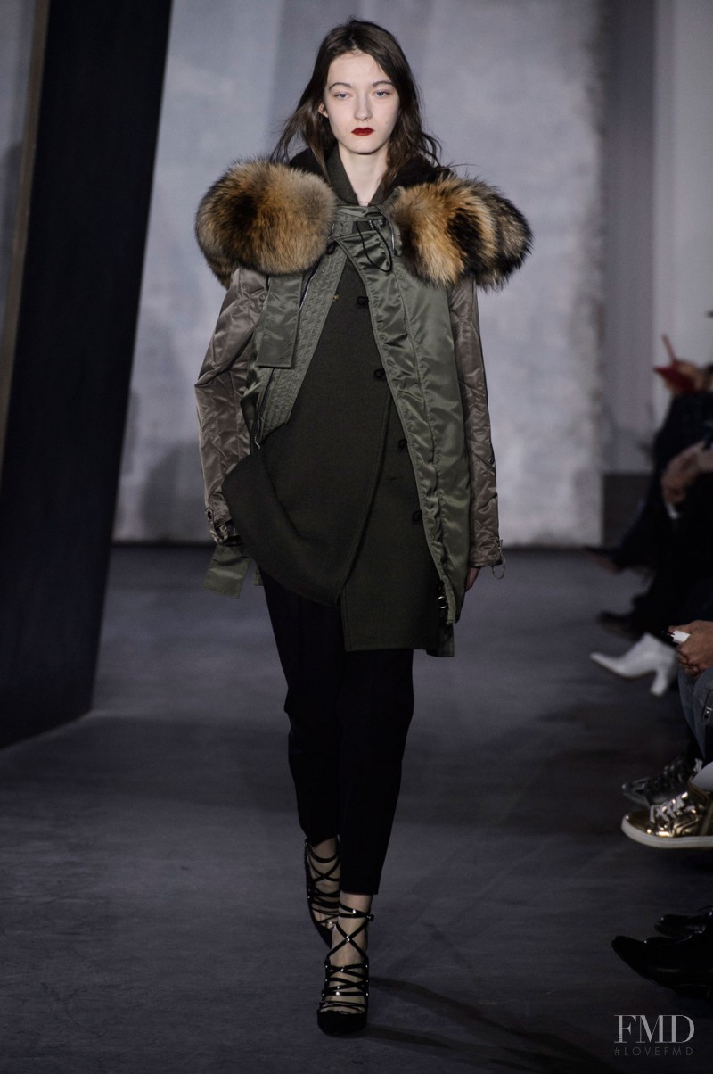 Kasia Jujeczka featured in  the 3.1 Phillip Lim fashion show for Autumn/Winter 2015