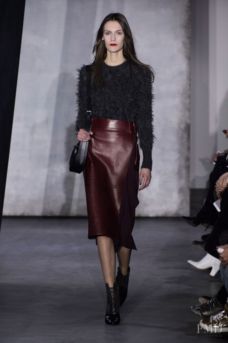 Fia Ljungstrom featured in  the 3.1 Phillip Lim fashion show for Autumn/Winter 2015