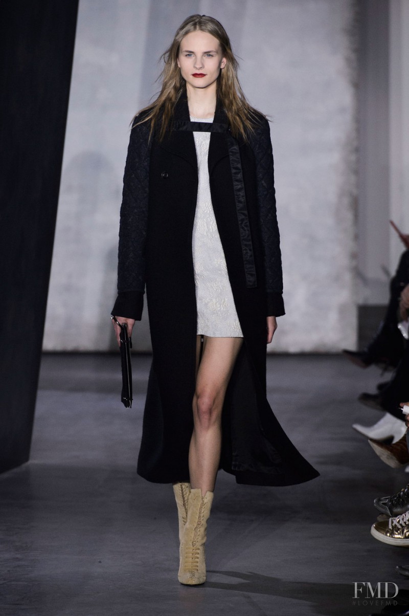 Kristina Petrosiute featured in  the 3.1 Phillip Lim fashion show for Autumn/Winter 2015