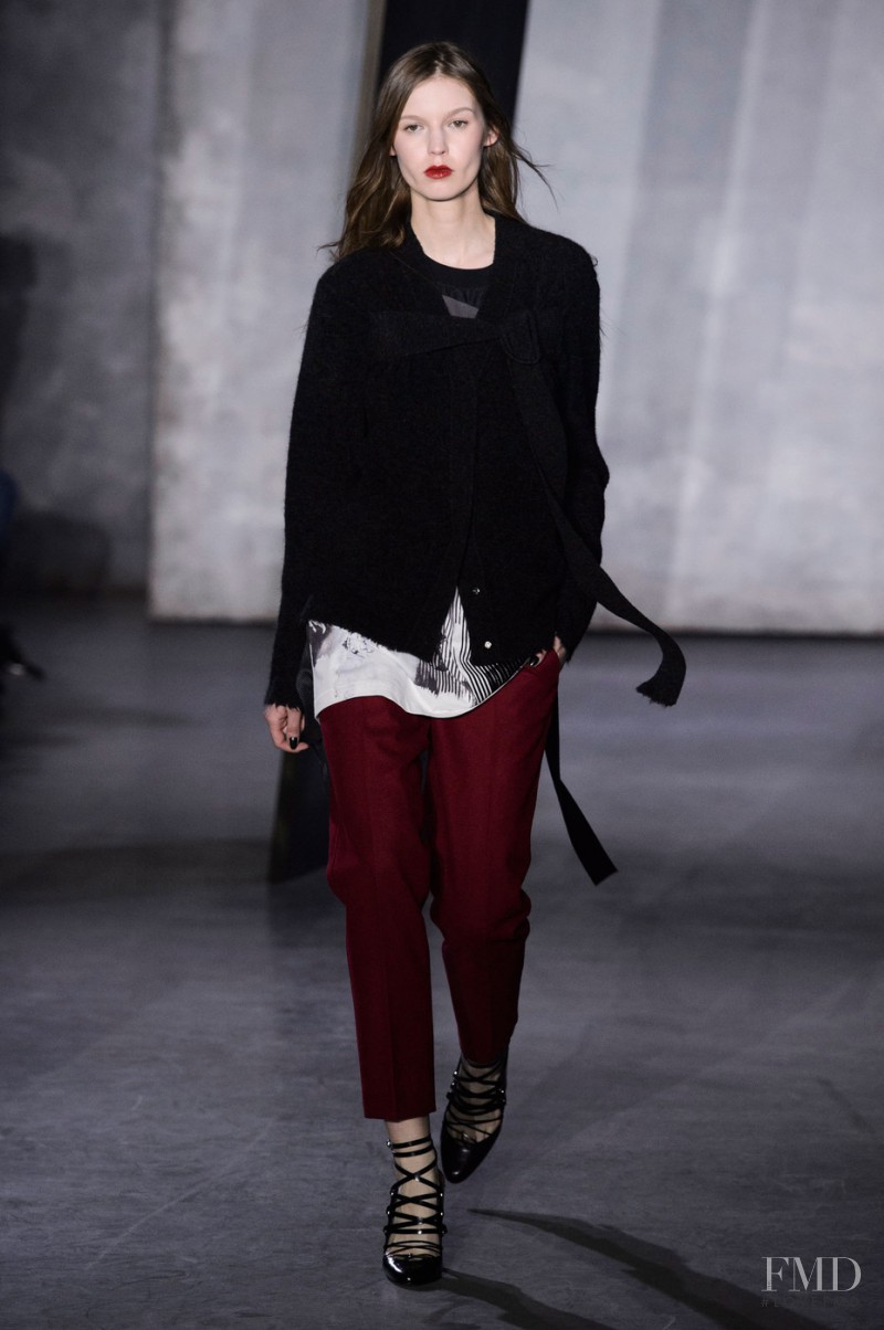 Sara Kiscinska featured in  the 3.1 Phillip Lim fashion show for Autumn/Winter 2015