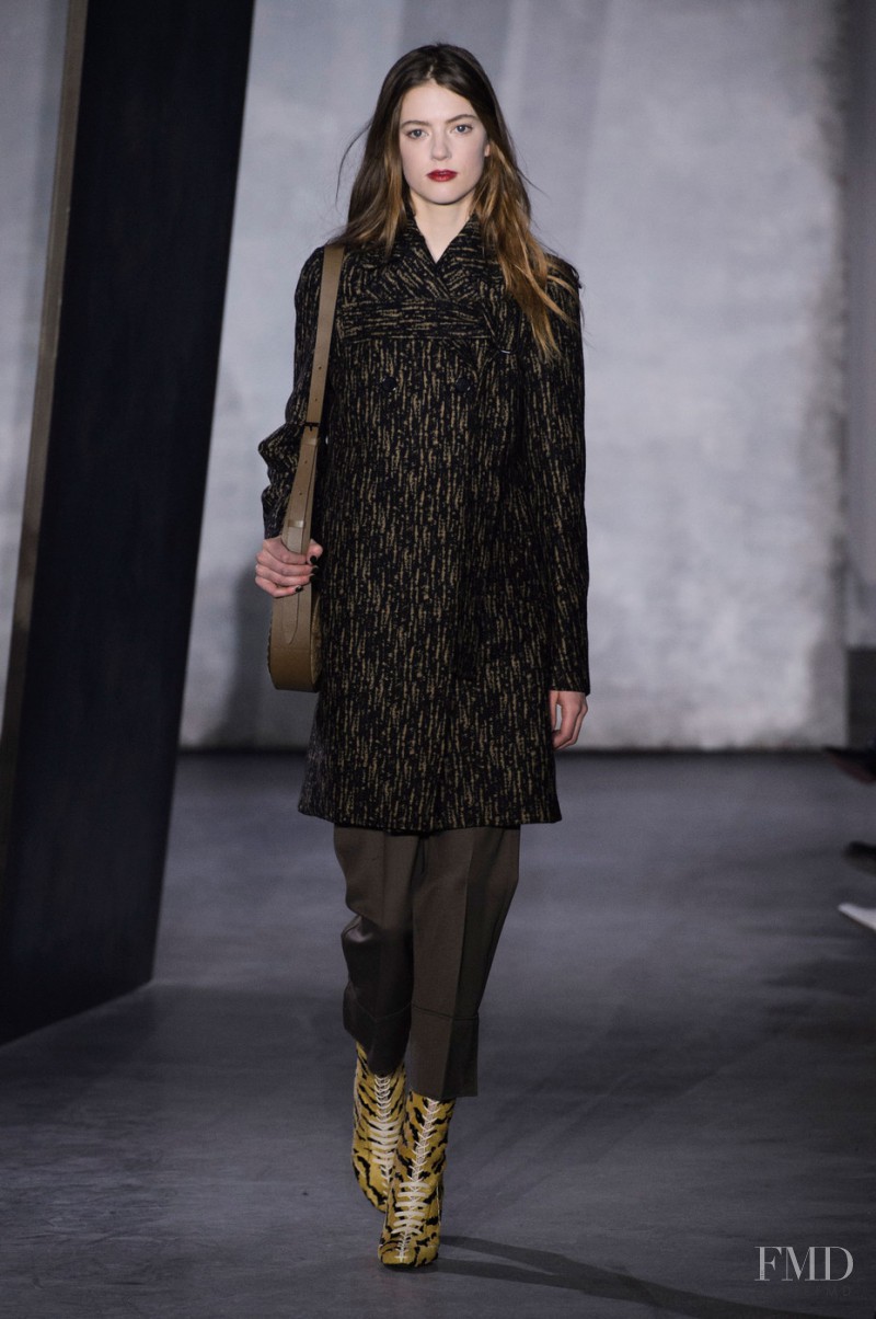 Emmy Rappe featured in  the 3.1 Phillip Lim fashion show for Autumn/Winter 2015
