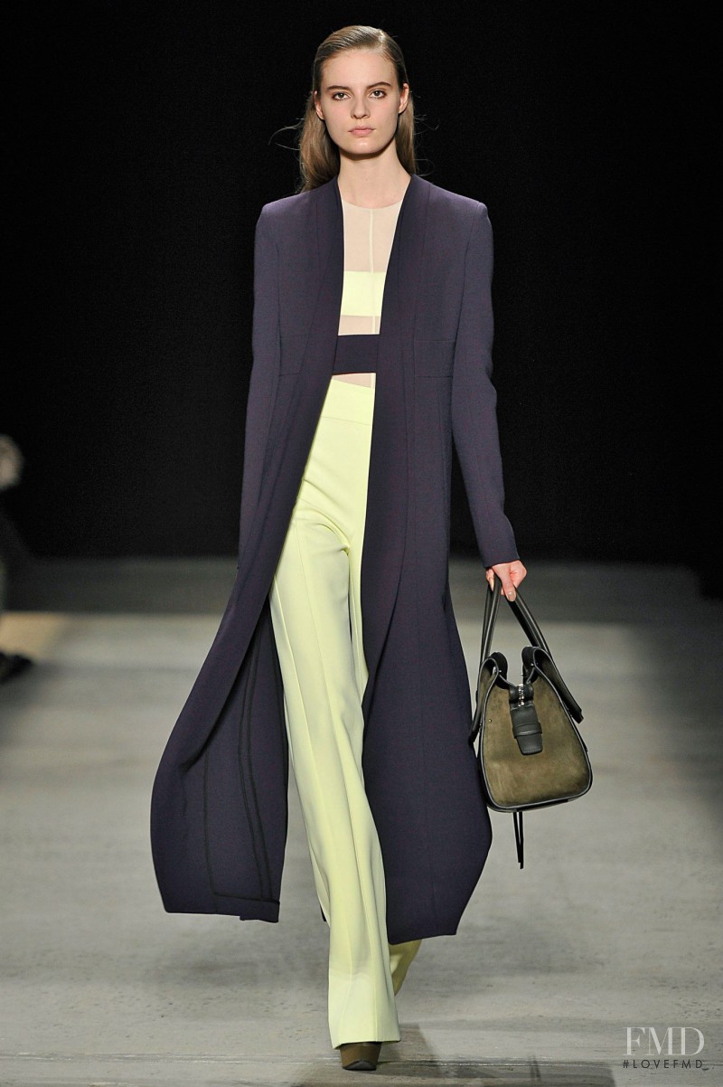 Tilda Lindstam featured in  the Narciso Rodriguez fashion show for Autumn/Winter 2015
