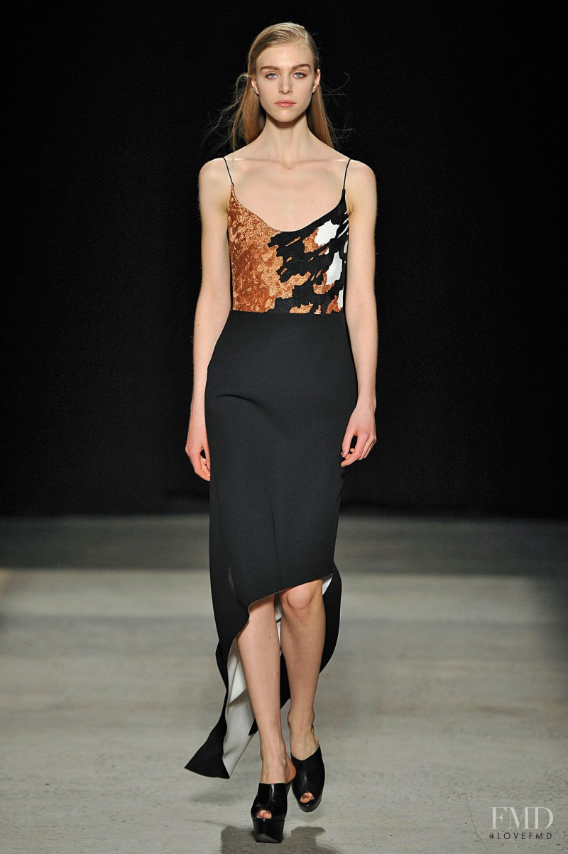 Hedvig Palm featured in  the Narciso Rodriguez fashion show for Autumn/Winter 2015