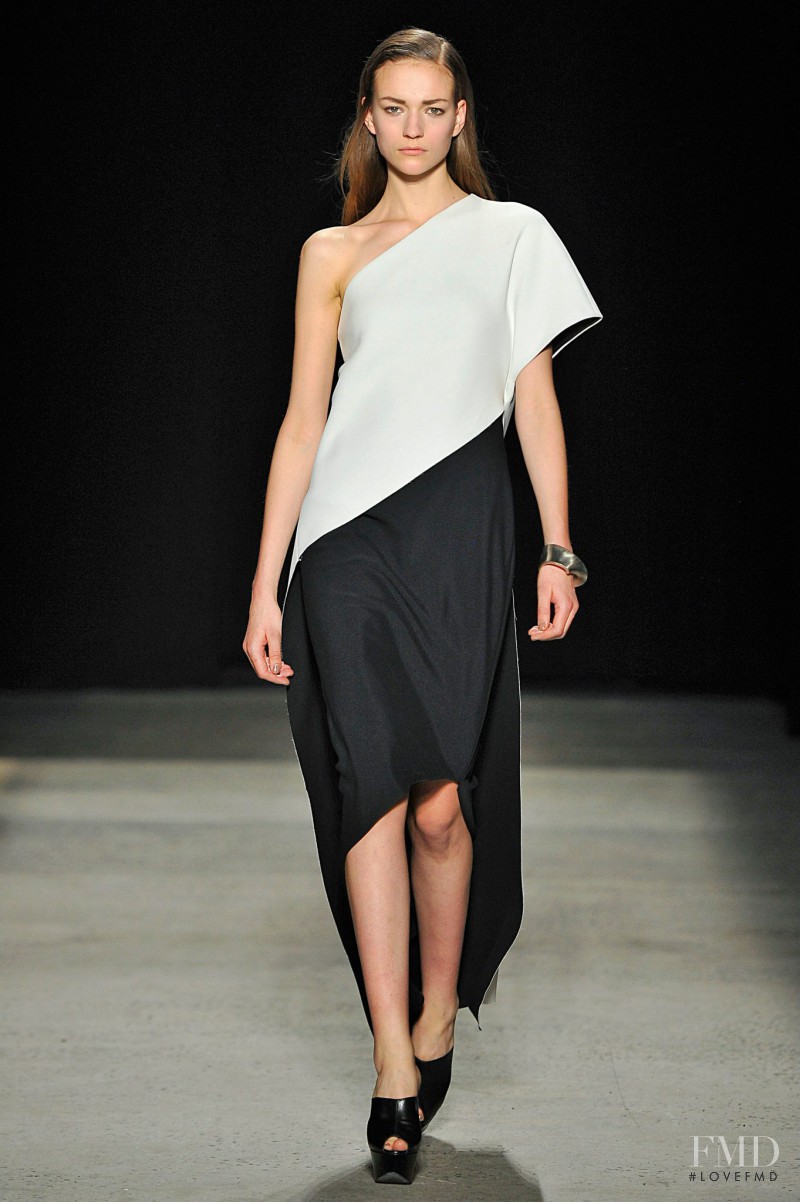 Sophia Ahrens featured in  the Narciso Rodriguez fashion show for Autumn/Winter 2015