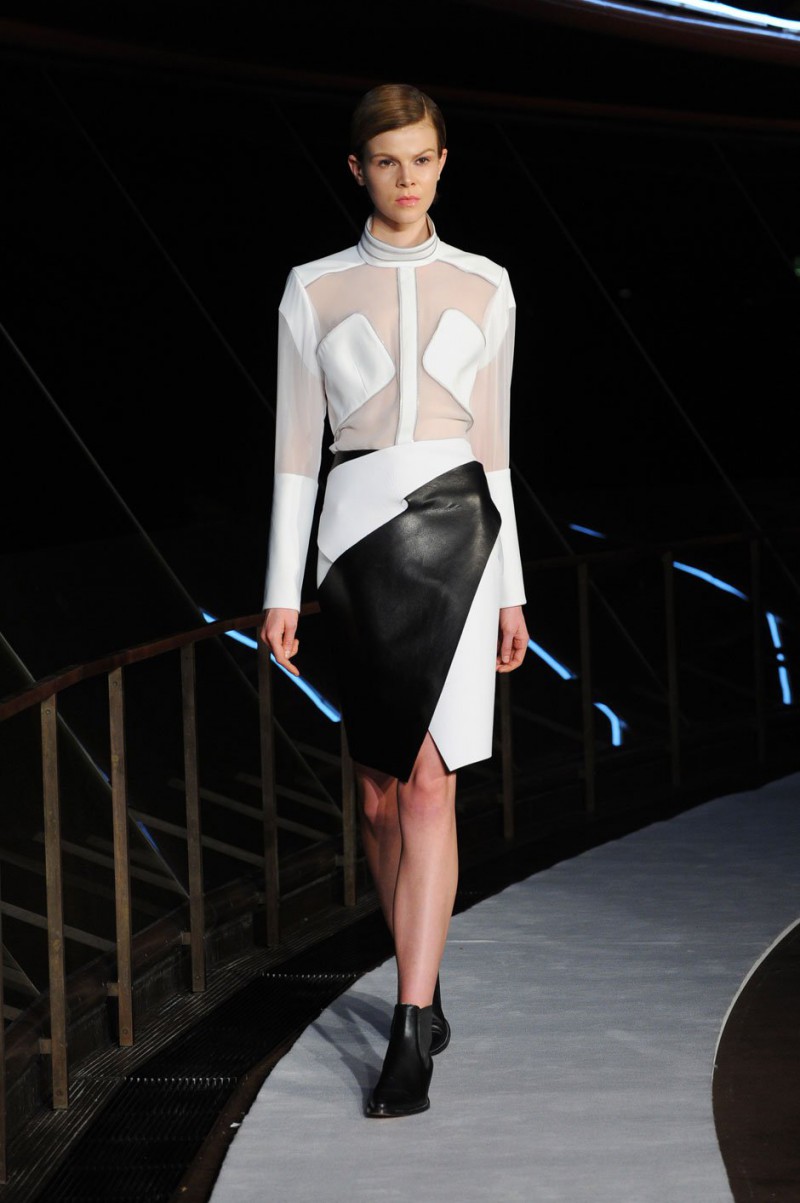 Dion Lee fashion show for Spring/Summer 2013