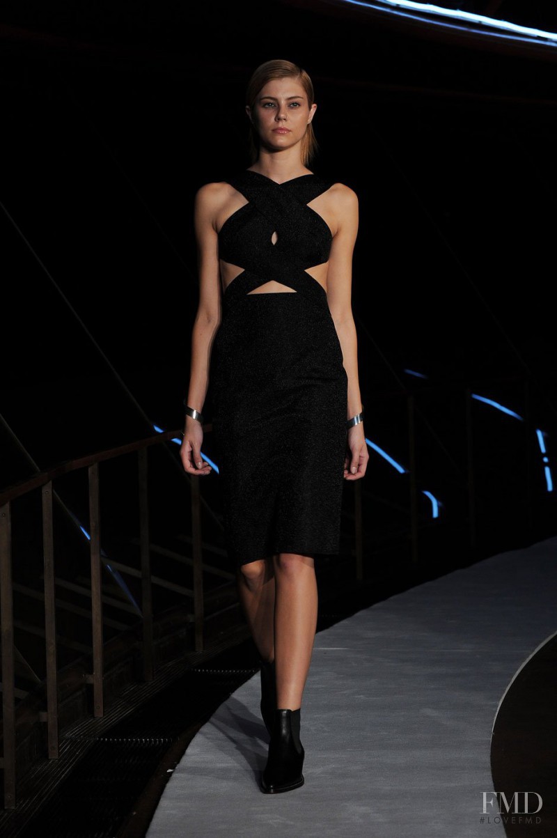 Lydia Willemina Collins featured in  the Dion Lee fashion show for Spring/Summer 2013