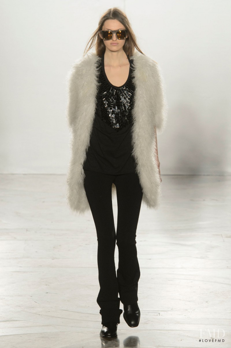 Zoe Huxford featured in  the Sass & Bide fashion show for Autumn/Winter 2015