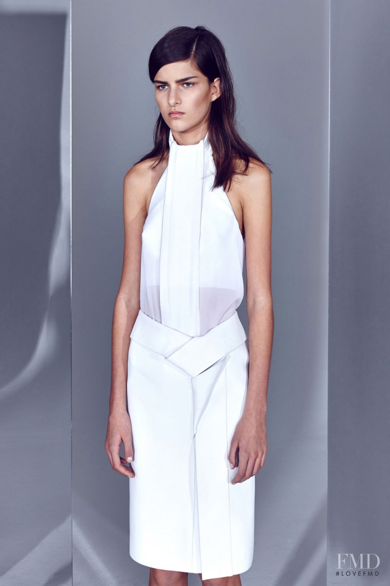 Astrid Holler featured in  the Dion Lee lookbook for Resort 2014