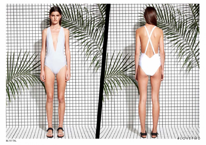 Astrid Holler featured in  the Black by Geng Swim lookbook for Resort 2015