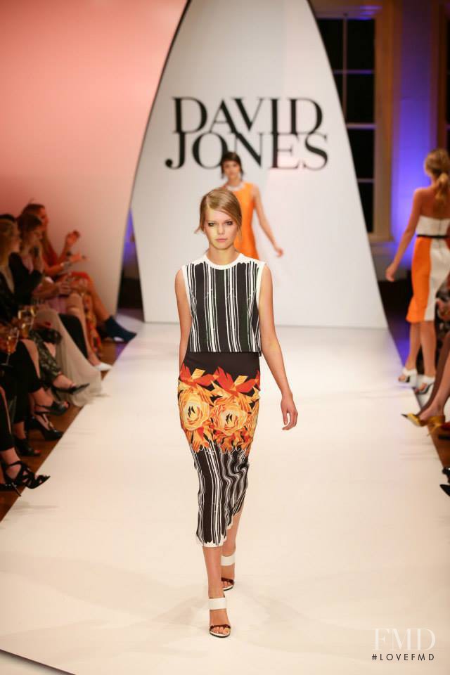 David Jones fashion show for Spring/Summer 2014