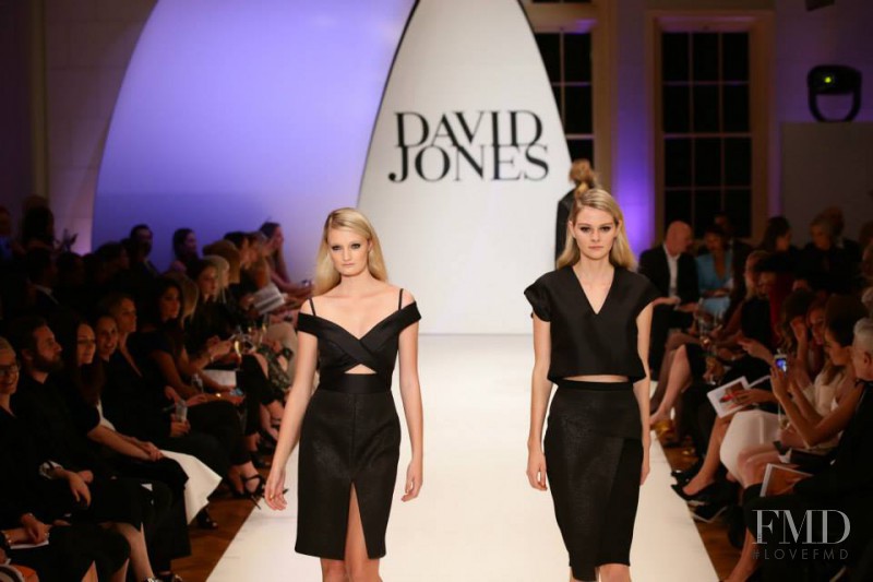 Talisa Quirk featured in  the David Jones fashion show for Spring/Summer 2014