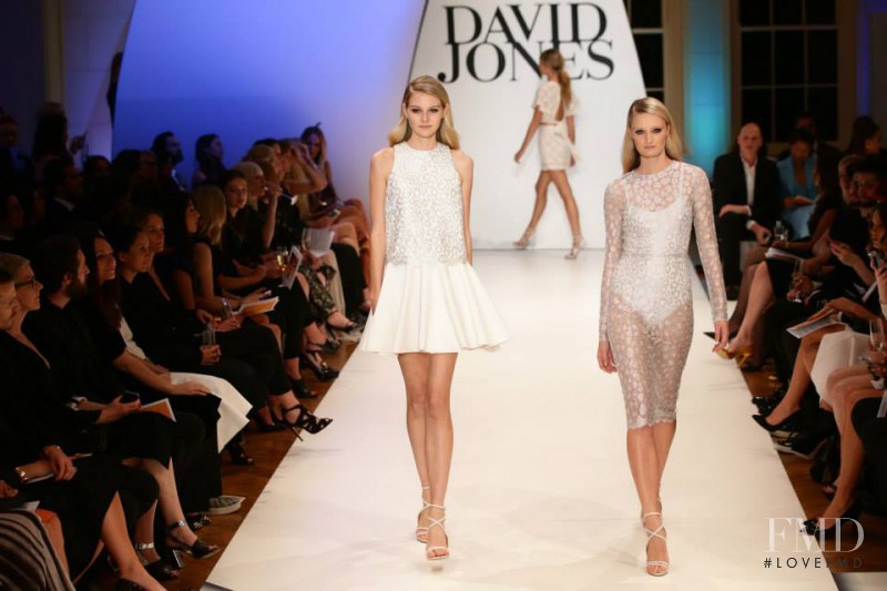 Talisa Quirk featured in  the David Jones fashion show for Spring/Summer 2014