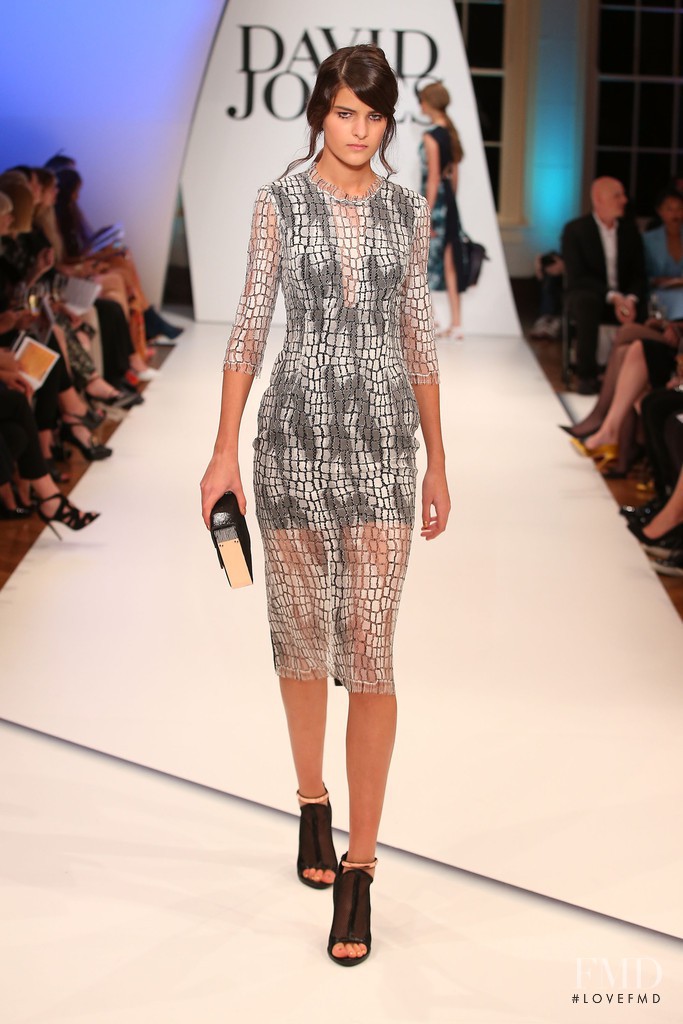 Astrid Holler featured in  the David Jones fashion show for Spring/Summer 2014