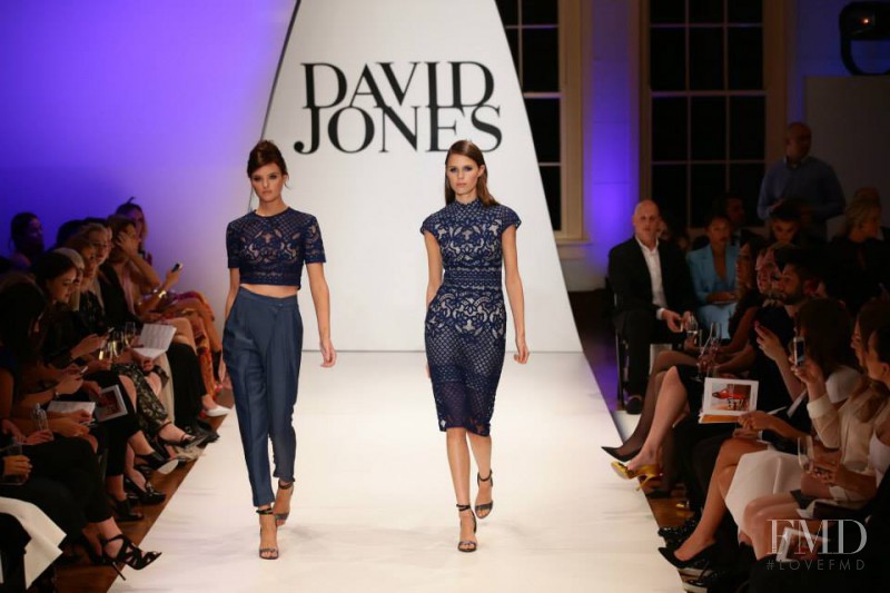 David Jones fashion show for Spring/Summer 2014