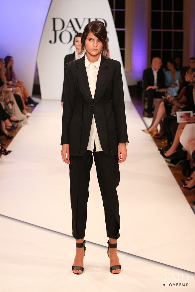 Astrid Holler featured in  the David Jones fashion show for Spring/Summer 2014