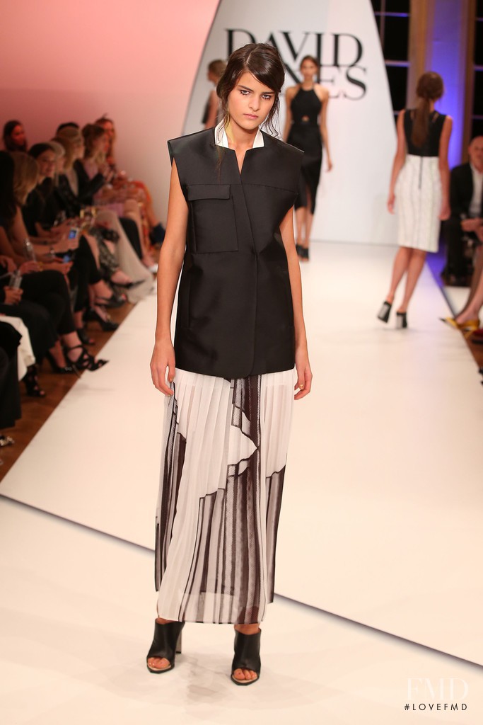 Astrid Holler featured in  the David Jones fashion show for Spring/Summer 2014