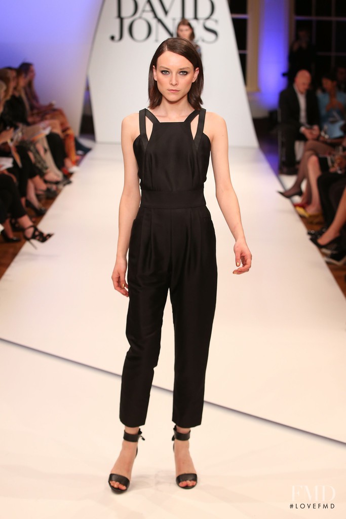 Ollie Henderson featured in  the David Jones fashion show for Spring/Summer 2014