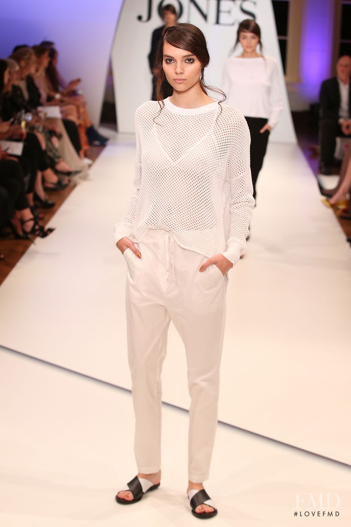 Charlee Fraser featured in  the David Jones fashion show for Spring/Summer 2014