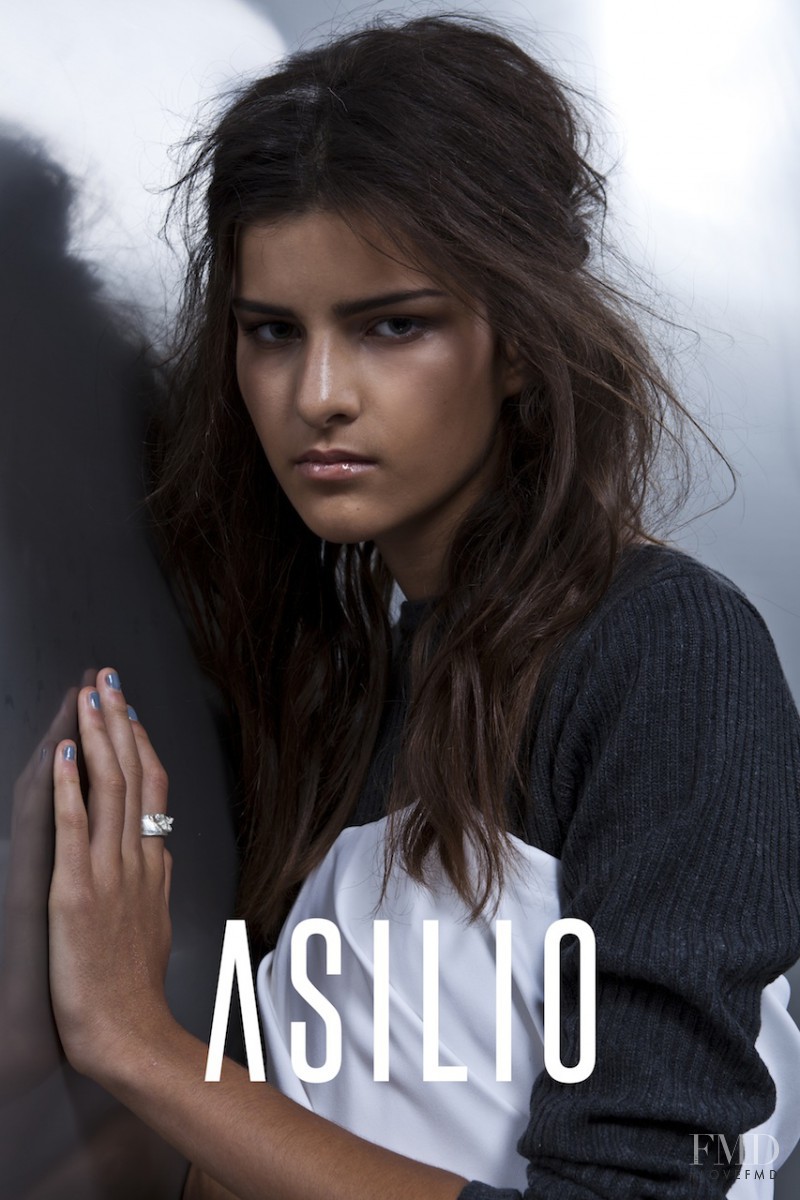 Astrid Holler featured in  the Asilio advertisement for Autumn/Winter 2014