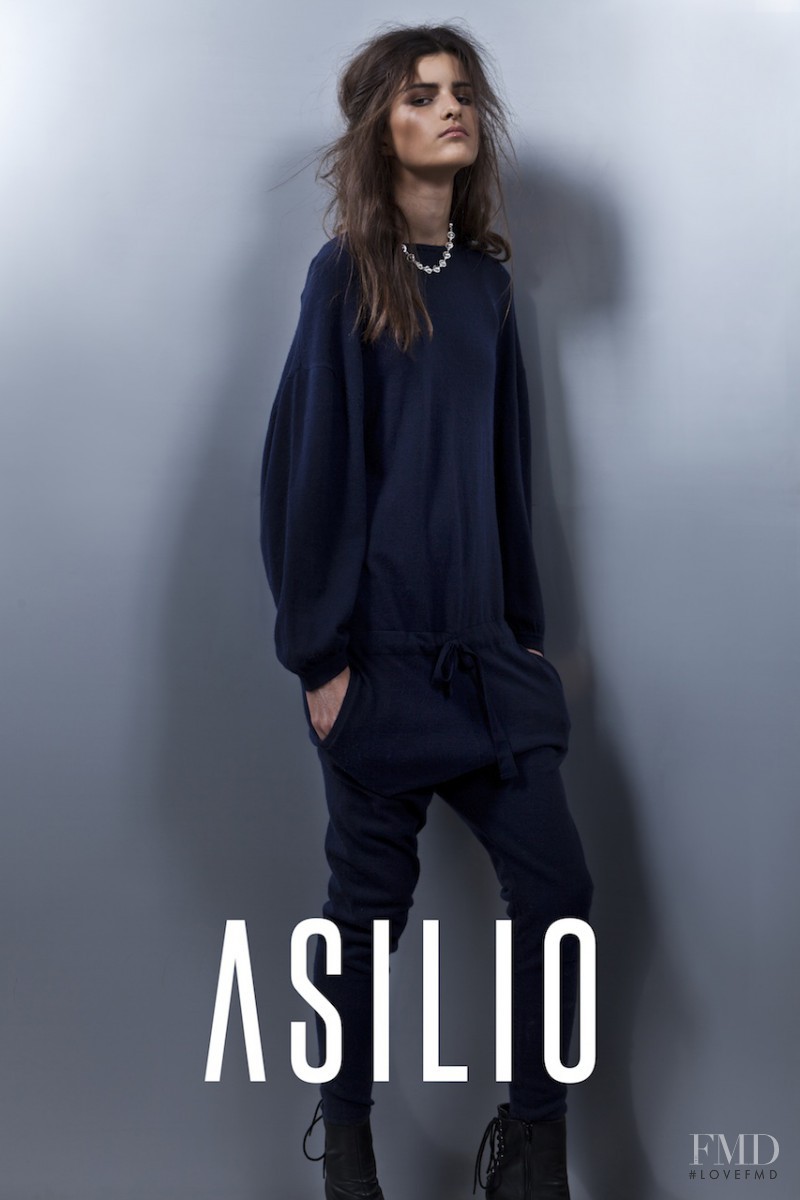 Astrid Holler featured in  the Asilio advertisement for Autumn/Winter 2014