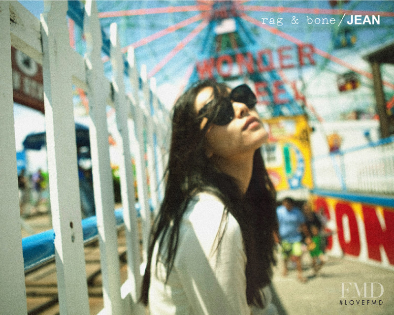 Liu Wen featured in  the rag & bone advertisement for Autumn/Winter 2013