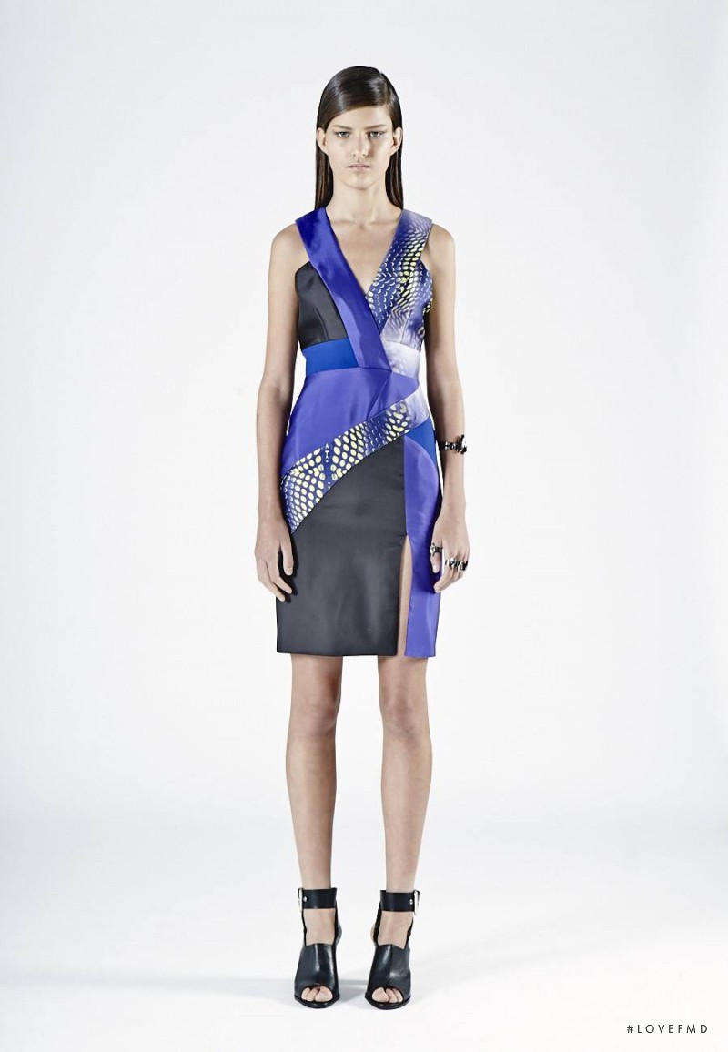 Astrid Holler featured in  the Nicola Finetti lookbook for Spring/Summer 2014