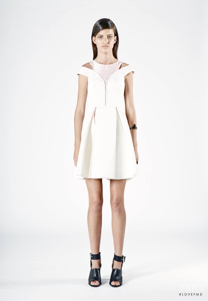 Astrid Holler featured in  the Nicola Finetti lookbook for Spring/Summer 2014