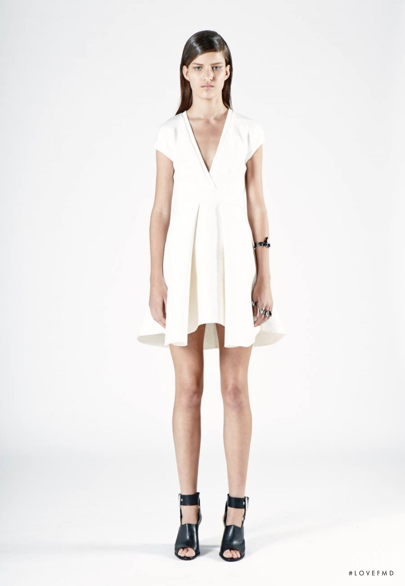 Astrid Holler featured in  the Nicola Finetti lookbook for Spring/Summer 2014