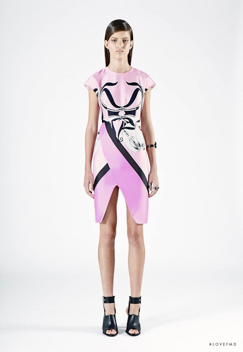 Astrid Holler featured in  the Nicola Finetti lookbook for Spring/Summer 2014