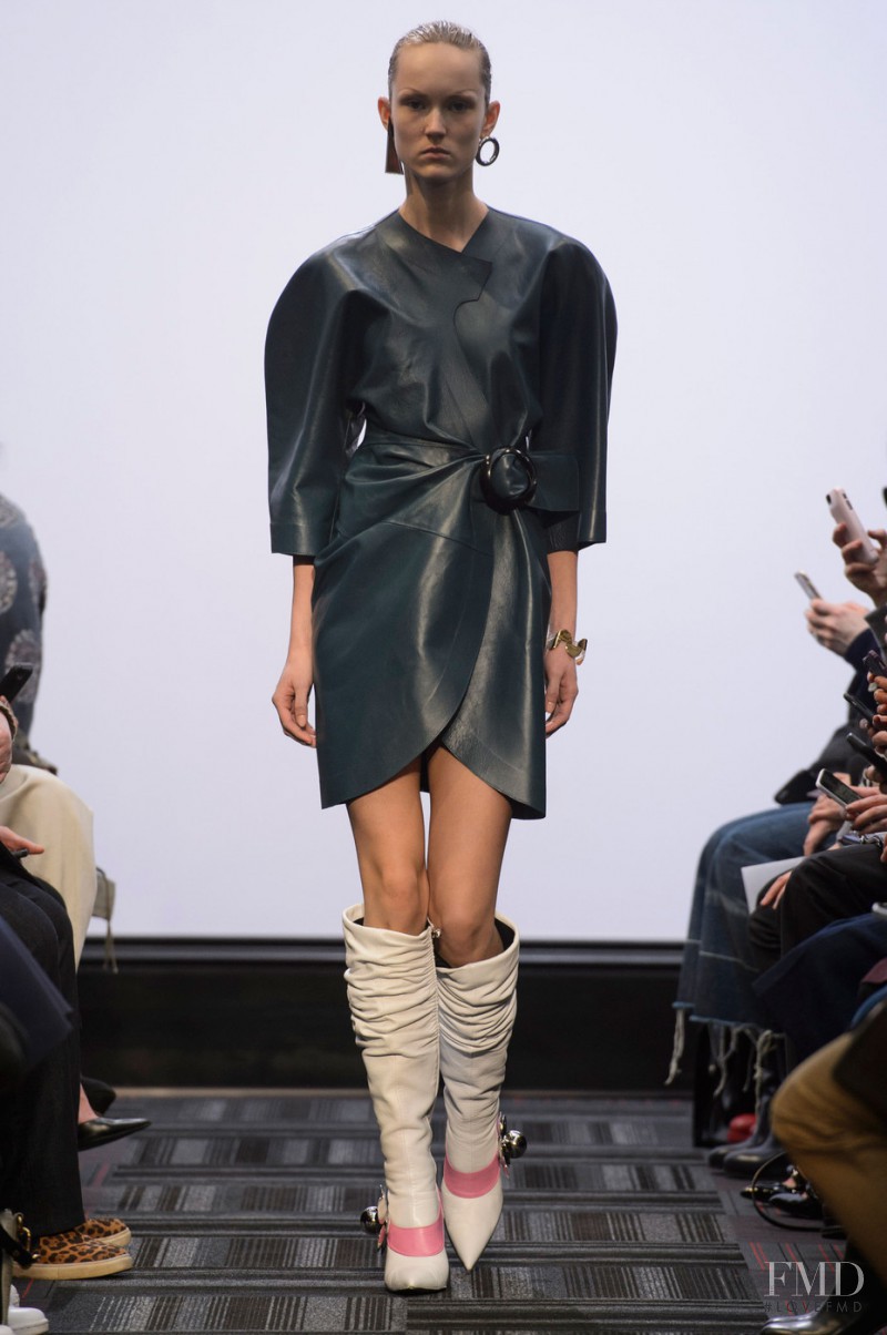 Harleth Kuusik featured in  the J.W. Anderson fashion show for Autumn/Winter 2015