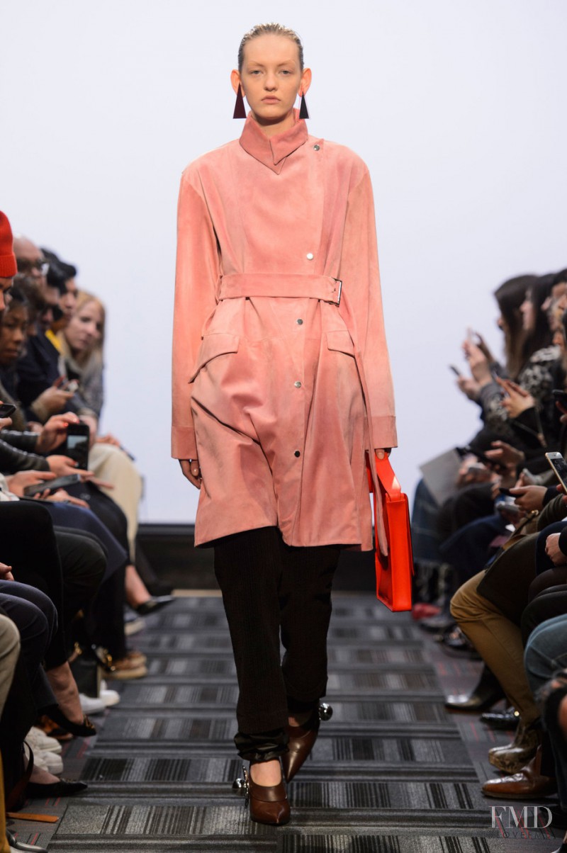 Yulia Musieichuk featured in  the J.W. Anderson fashion show for Autumn/Winter 2015