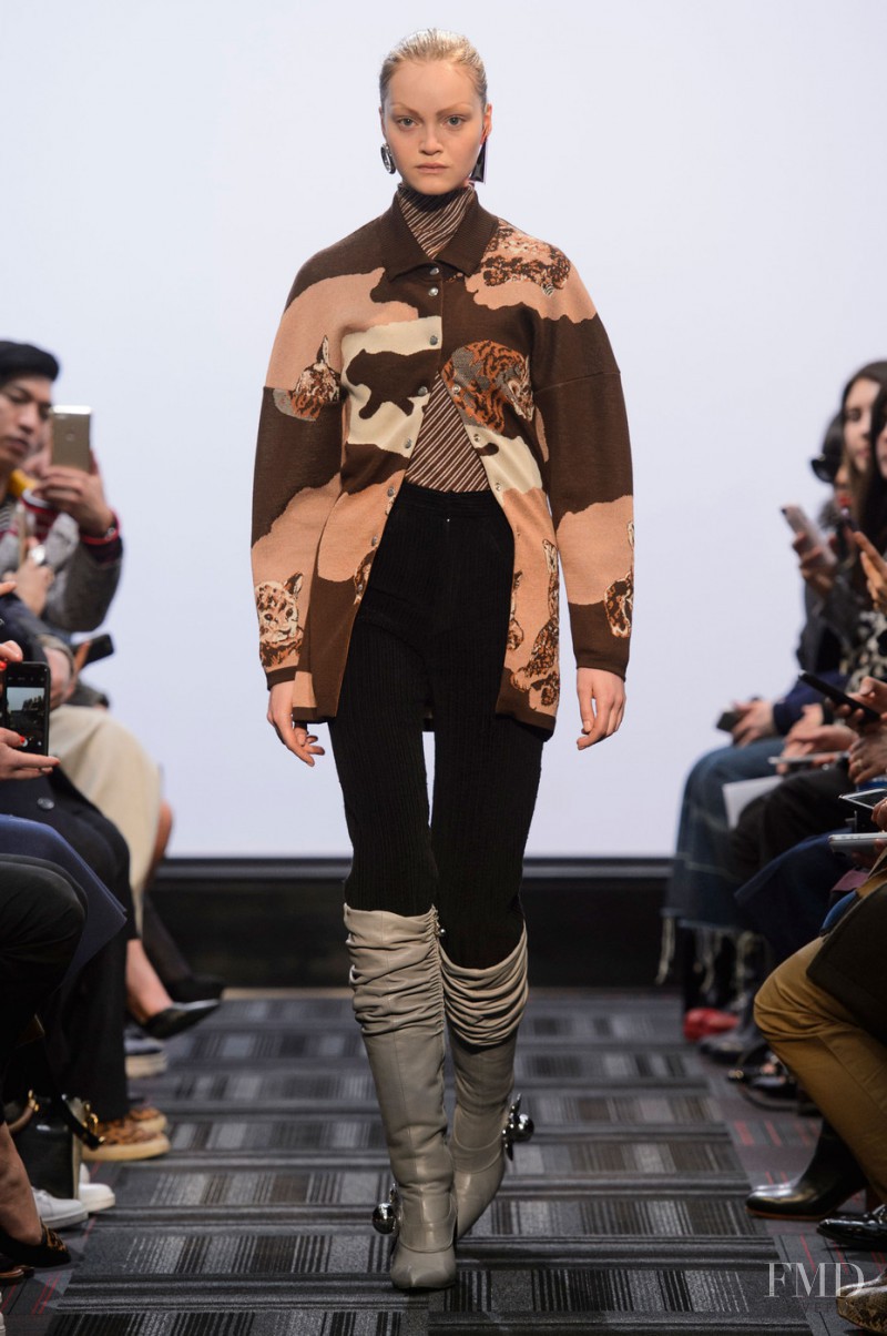 Mia Gruenwald featured in  the J.W. Anderson fashion show for Autumn/Winter 2015