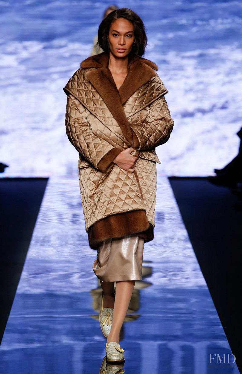 Joan Smalls featured in  the Max Mara fashion show for Autumn/Winter 2015