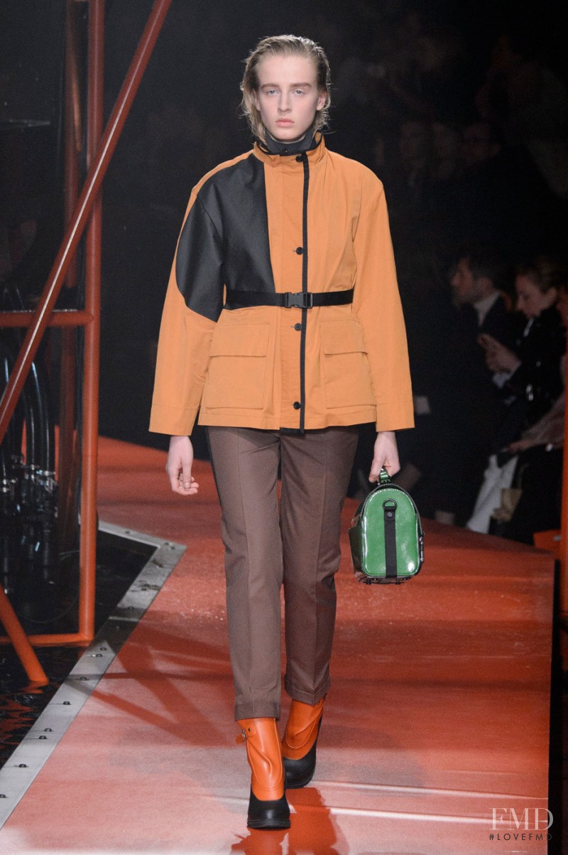 Anine Van Velzen featured in  the Hunter fashion show for Autumn/Winter 2015