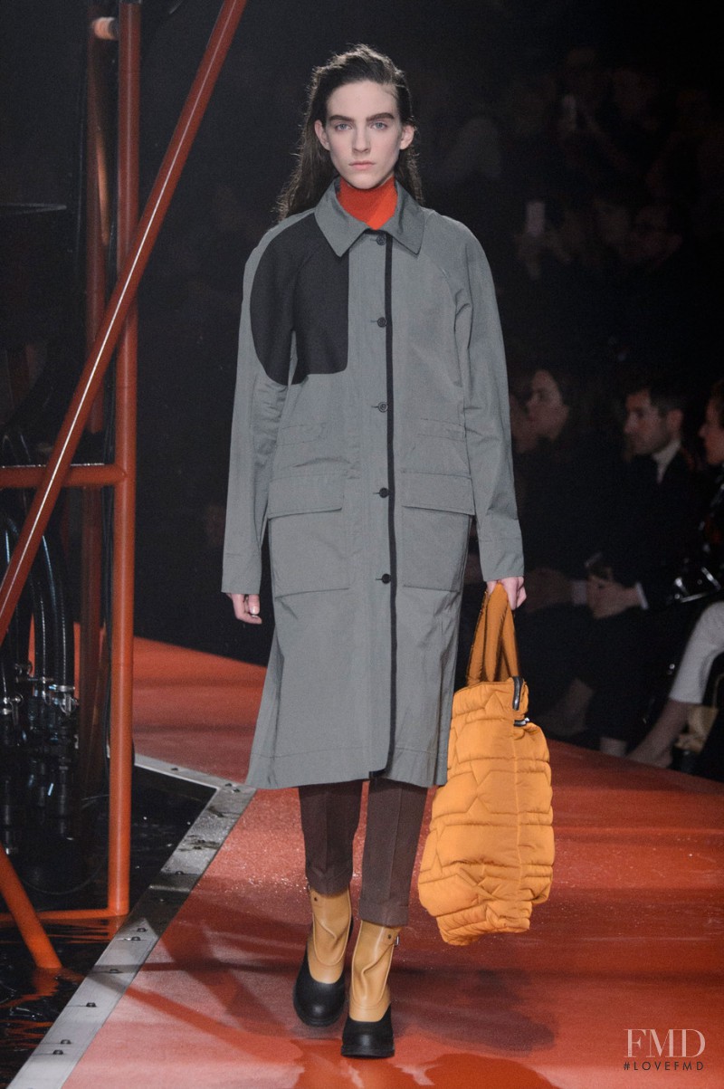 Grace Booth featured in  the Hunter fashion show for Autumn/Winter 2015