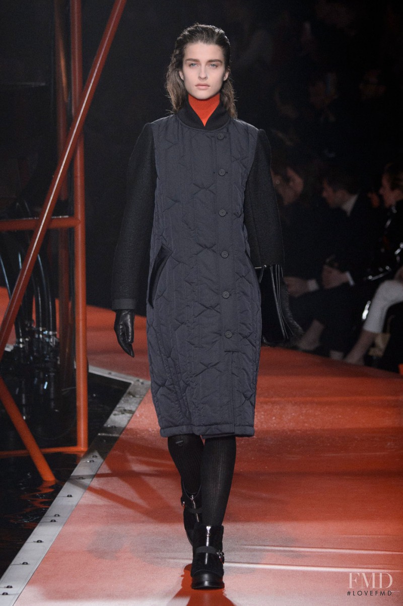Regitze Harregaard Christensen featured in  the Hunter fashion show for Autumn/Winter 2015