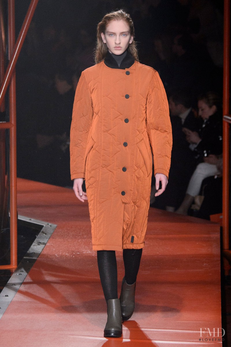 Fay Alice Parsons featured in  the Hunter fashion show for Autumn/Winter 2015