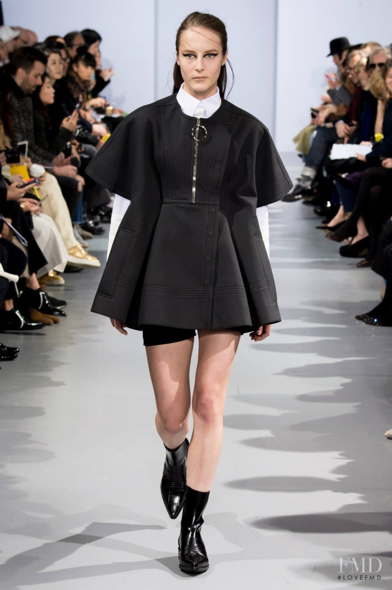 Olympia Campbell featured in  the Paco Rabanne fashion show for Autumn/Winter 2015