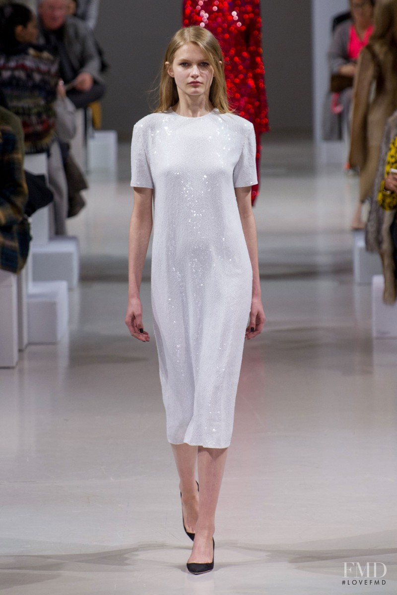Aneta Pajak featured in  the Nina Ricci fashion show for Autumn/Winter 2015